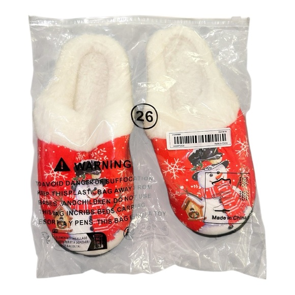 NWT-Cozy Snowman Slippers ⛄️ - Picture 4 of 4